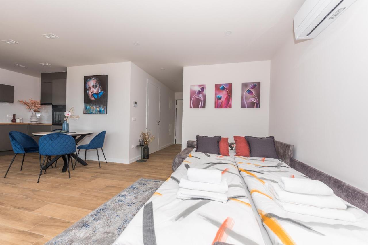 Luxury Adria Sea & City View Apartment Makarska Exterior photo