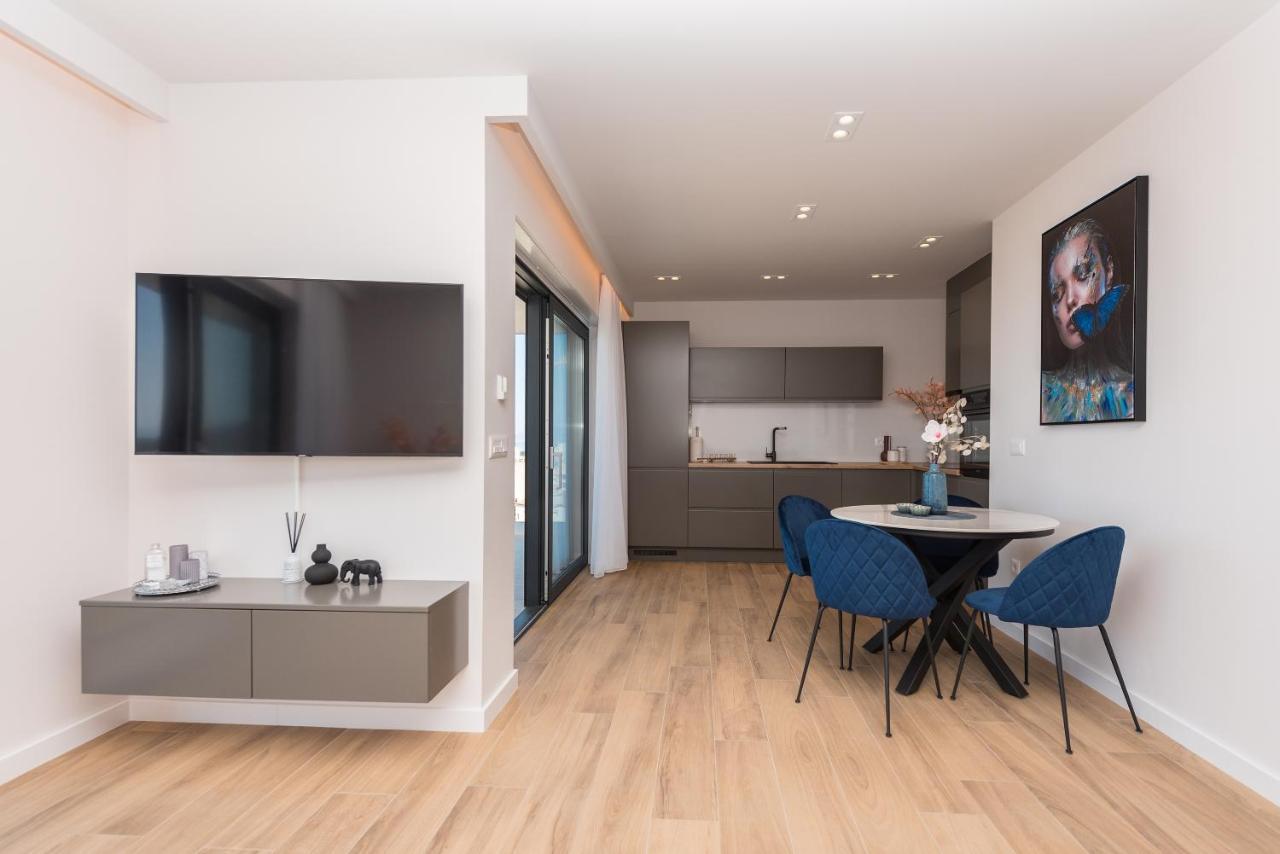 Luxury Adria Sea & City View Apartment Makarska Exterior photo