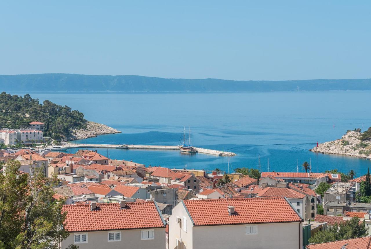 Luxury Adria Sea & City View Apartment Makarska Exterior photo